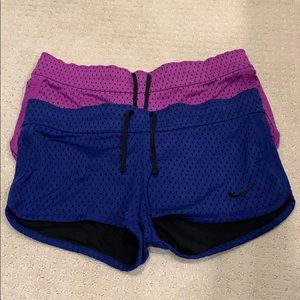 Bundle of 2 Reversible Nike Shorts